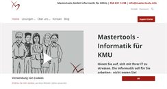 Desktop Screenshot of mastertools.ch