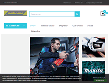 Tablet Screenshot of mastertools.ro